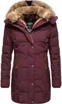 Wintermantel MARIKOO "Wintermantel Lieblings Jacke", Damen, Gr. XS, rot (wine),