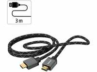 Hama Ultra High Speed HDMI™-Kabel Stecker-Stecker 8K Metall HDMI™-Kabel 3m