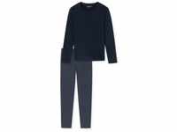 Schiesser Pyjama Comfort Fit (Set, 2 tlg) lang, Rundhals-Ausschnitt