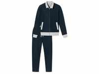 Schiesser Hausanzug "Warming Nightwear" (Set, 2 tlg) Zipper-Jacke in sportlicher