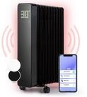 Klarstein Heizstrahler Sanford 2500W, &Ouml;lradiator Heater Heizung LED Timer...