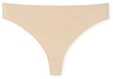 Schiesser String Invisible Soft unterhose unterw&auml;sche tanga beige 36