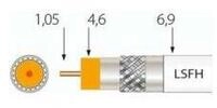 Televes Televes Koaxkabel Class A++ SK2020plus Sp100 100 Stk SAT-Kabel