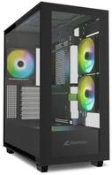 Sharkoon PC-Geh&auml;use Rebel C60 RGB - Black