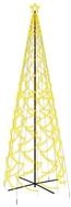 vidaXL Dekolicht 500 x 160 cm LED-Weihnachtsbaum Kegelform Warmwei&szlig; 1400 LEDs