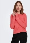 ONLY Rundhalspullover ONLRICA LIFE L/S PULLOVER KNT NOOS Materialmix, regular fit