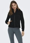 ONLY Play Sweatjacke ONPMELINA LS HN ZIP SWT NOOS aus Baumwolle und Polyester,