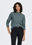 ONLY Strickpullover ONLCAMILLA O-NECK L/S PULLOVER KNT Materialmix, regular fit