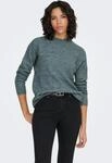 Strickpullover ONLY "ONLCAMILLA O-NECK L/S PULLOVER KNT", Damen, Gr. XS, gr&uuml;n