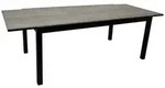 DEGAMO Gartentisch FARO (1-St), ausziehbar 200/300cm, Alu + Glas in...