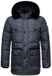 Stone Harbour Steppjacke Mironoo stylische Outdoorjacke mit gro&szlig;er Kapuze