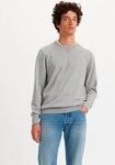 Levi's&reg; Rundhalspullover LIGHTWEIGHT HM SWEATER Feingerippte Abschl&uuml;sse