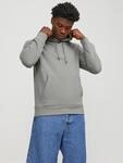 Kapuzensweatshirt JACK & JONES "STAR BASIC SWEAT HOOD", Herren, Gr. XS, grau