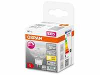 Osram Osram LED Lampe ersetzt 50W Gu5.3 Reflektor - Mr16 in Transparent 8W...
