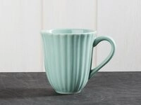 Ib Laursen Becher IB Laursen Becher mit Rillen Mynte GREEN TEA Gr&uuml;n