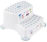 keeeper Tritthocker Zweistufige rutschfeste Plattform Peppa Wutz, max. 120 kg, leicht