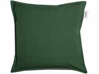 Schöner Wohnen Kissenhülle LINO grün 38x38cm