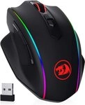 Redragon kabellose, 8 programmierbare Tasten Gaming-Maus (kabelgebunden, RF Wireless,