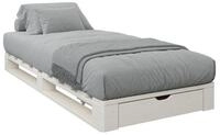OTTO home Palettenbett "ALASCO " Mit Schublade, zertifiziertes Massivholz,