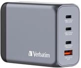 Verbatim GNC-200 GaN Reiseladeadapter 200 W 1x USB-A, 3x USB-C&reg; USB PD, USB PD