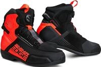 SHIMA Edge Vented Motorrad Schuhe Motorradstiefel perforiert rot|schwarz 41 EU