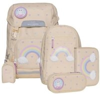 Beckmann Schulranzen Classic (6tlg., inkl. Sportrucksack, Federm&auml;ppchen,