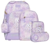 Beckmann Schulrucksack Active Air (6tlg., inkl. Sportrucksack, Federmappe,