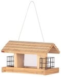 Dehner Vogelhaus Aosta, h&auml;ngend, ca. 17.5 x 19 x 28 cm, Kiefernholz