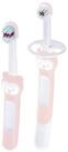 MAM Lernzahnb&uuml;rste Baby Learn to Brush Set, mit Sicherheitsschild, ab 5 Monaten
