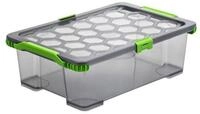 ROTHO Aufbewahrungsbox Evo Total Protection stapelbare Aufbewahrungkiste 30l mit