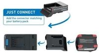 Scangrip Laterne SCANGRIP Akku-Fl&uuml;gel-Strahler DUO CONNECT 1250-2500 Lumen ohne Akku