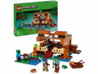 LEGO® Konstruktionsspielsteine Das Froschhaus (21256), LEGO Minecraft, (400...