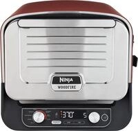 NINJA Multiofen OO101EU, Elektrischer Outdoor Pizzaofen und Smoker, 8-in-1:...