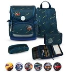 Belmil Schulranzen Belmil Premium Compact Plus Schulranzen-Set 5-tlg - Orion...