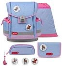 Belmil Schulranzen Belmil Classy Plus Schulranzen Set 5-teilig mit Brustgurt -