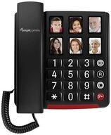 Amplicomms BigTel 40 Plus - Telefon - dunkelgrau Gro&szlig;tastentelefon