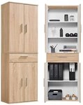 mokebo Mehrzweckschrank Der Praktische (60x180 cm, mit Schublade) B&uuml;roschrank,