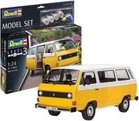 Revell&reg; Modellbausatz Volkswagen VW T3 Bus (Bulli), Ma&szlig;stab 1:25, Made in Europe