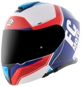 FC-Moto Motorradhelm Novo Circuit Klapphelm, integriertes Sonnenvisier