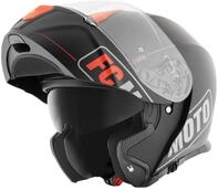 FC-Moto Motorradhelm Novo Straight Klapphelm, integriertes Sonnenvisier