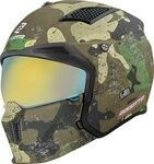 Bogotto Motorradhelm Radic Camo 22.06 Helm, herausnehmbares Innenfutter,integriertes