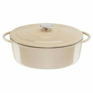 Tefal Bratpfanne Tefal Ovaler Br&auml;ter aus Lov Gusseisen &Oslash; 34cm, (mit