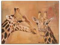 Artland Wandbild Giraffen, Wildtiere (1 St), als Alubild, Outdoorbild,...