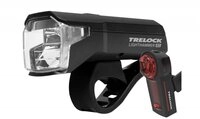 Trelock Fahrradbeleuchtung LS 480 Beleuchtungsset mit 80 Lux f&uuml;r Fahrr&auml;der