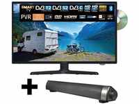 Reflexion LDDW22i+ LED-Fernseher (55,00 cm/22 Zoll, Full HD, Smart-TV, DC IN 12...