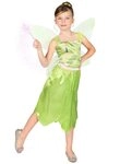 Disguise Kost&uuml;m Tinkerbell Basic Kost&uuml;m Disney f&uuml;r M&auml;dchen Gr&uuml;n