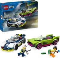 LEGO&reg; Verfolgungsjagd mit Polizeiauto und Muscle Car (60415), LEGO City