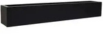 VIVANNO Balkonkasten Fiberglas FLOBO Kasten - Anthrazit Matt (1 St), 100x17x15 cm