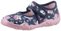 Superfit BONNY, WMS: mittel Hausschuh Kindergartenschuh mit Einhorn-Motiv,