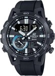 CASIO EDIFICE Smartwatch, Armbanduhr, Herrenuhr, Bluetooth, Stoppfunktion, Weltzeit,